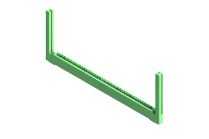 337-042-523-158 - EDAC Card Edge Connector